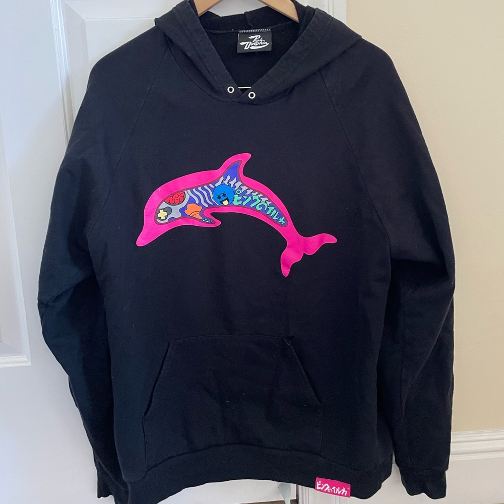 Pink Dolphin Hoodie